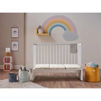 Doqu Home Dikdörtgen Pamuk Ortopedik Katlanır 60x120 cm Beşik Yatağı