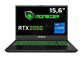 Monster Abra A5 V21.3.3 Harici GeForce RTX 2050 Intel Core i7 12700H 16 GB Ram 500 GB SSD 15.6 inç Full HD Windows 11 Gaming Laptop