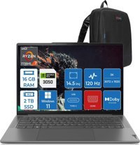 Lenovo Yoga Pro 7 14ARP8 L83AU003YTXWH03 Harici GeForce RTX 3050 AMD Ryzen 7 7735HS 16 GB Ram 2 TB SSD 14.5 inç QHD+ Windows 11 Home Gaming Laptop