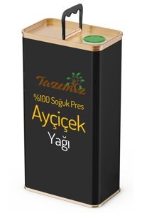 Tazemiz Teneke Ayçiçek Yağı 5 lt