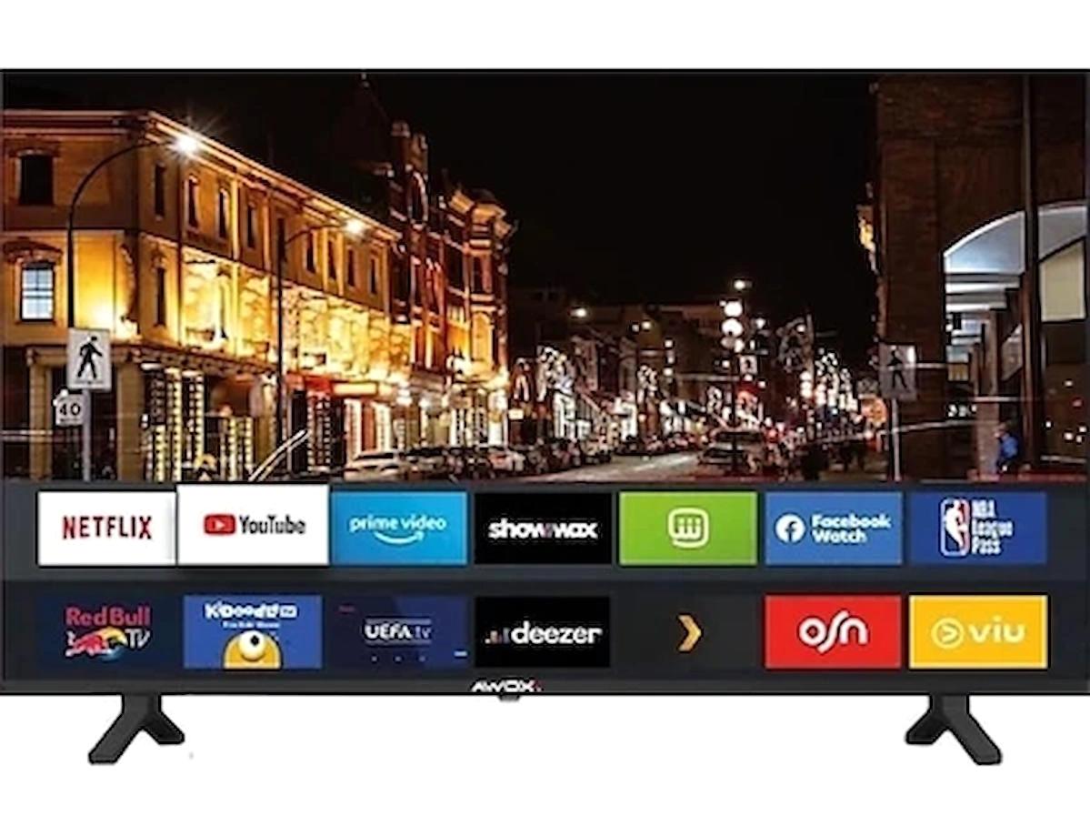 Awox B234300 43 inç 4K Ultra HD 109 cm Flat Uydu Alıcılı Smart LED VIDAA Televizyon
