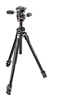 Manfrotto MK290LTA3-3W 3 Kademeli Ball Head Tripod 150 cm