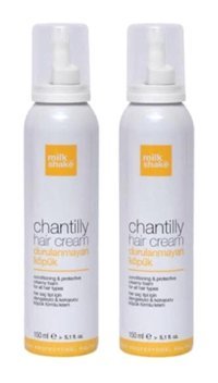Milk Shake Chantilly Kuru Saçlar İçin Saç Köpüğü 2x150 ml