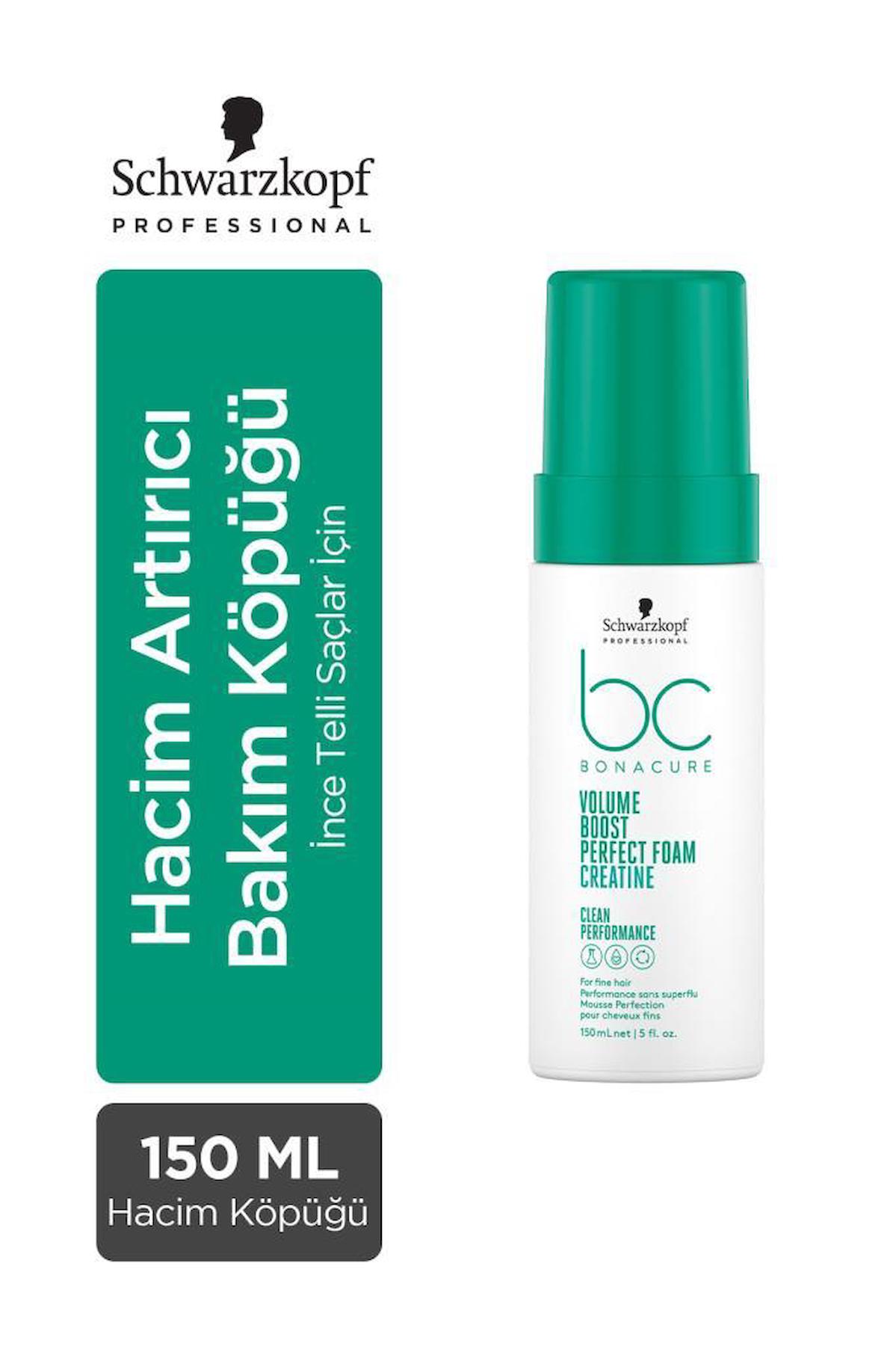 Schwarzkopf Bonacure İnce Telli Saçlar İçin Şekillendirici Hacim Veren Saç Köpüğü 150 ml
