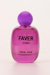 Faver Icono EDT Amber-Çiçeksi-Meyveli Kadın Parfüm 100 ml