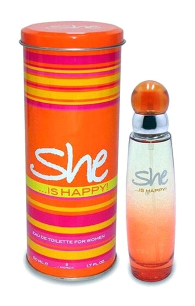 She Happy EDT Çiçeksi-Odunsu-Turunçgil Kadın Parfüm 50 ml