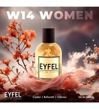 Eyfel Parfüm W14 EDP Çiçeksi-Meyveli-Oryantal Kadın Parfüm 100 ml