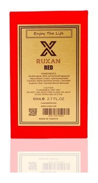 Ruxan Red EDP Amber-Baharatlı-Odunsu Kadın Parfüm 80 ml