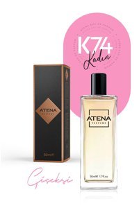 Atena Perfume K-74 EDP Çiçeksi-Meyveli-Turunçgil Kadın Parfüm 50 ml