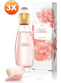 Avon Celebre EDT Çiçeksi-Meyveli-Oryantal Kadın Parfüm 3x50 ml