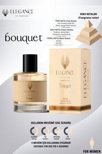 Elegance Vip Perfume Bouquet EDP Sandal Ağacı-Şakayık Kadın Parfüm 50 ml