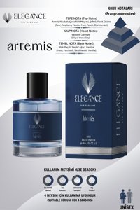 Elegance Vip Perfume Artemis Afrodizyak Etkili EDP Amber-Baharatlı-Odunsu Kadın Parfüm 50 ml