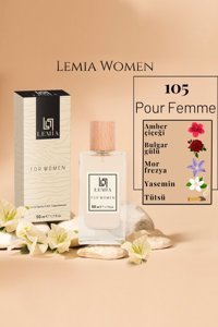 Lemia 105 EDC Çiçeksi-Odunsu-Oryantal Kadın Parfüm 50 ml