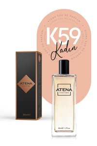 Atena Perfume K-59 EDP Baharatlı-Çiçeksi-Oryantal Kadın Parfüm 50 ml