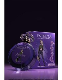 Estella Stunning Purple EDC Amber-Fresh-Sandal Ağacı Kadın Parfüm 100 ml