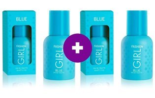 Fashion Girl Blue EDT Baharatlı-Çiçeksi-Oryantal Kadın Parfüm 2x50 ml