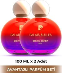 Pierre Cardin Palais Bulles EDP Amber-Çiçeksi-Fresh Kadın Parfüm 2x100 ml