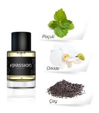 Le Passion KF16 EDP Bergamot-Çiçeksi-Oryantal Kadın Parfüm 55 ml