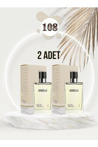 Bargello 108 EDP Amber-Çiçeksi-Meyveli Kadın Parfüm 2x50 ml