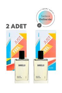 Bargello Just Feel EDP Çiçeksi-Meyveli-Odunsu Kadın Parfüm 2x50 ml