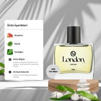 London Lr LR 240 EDT Amber-Fresh-Odunsu Kadın Parfüm 50 ml