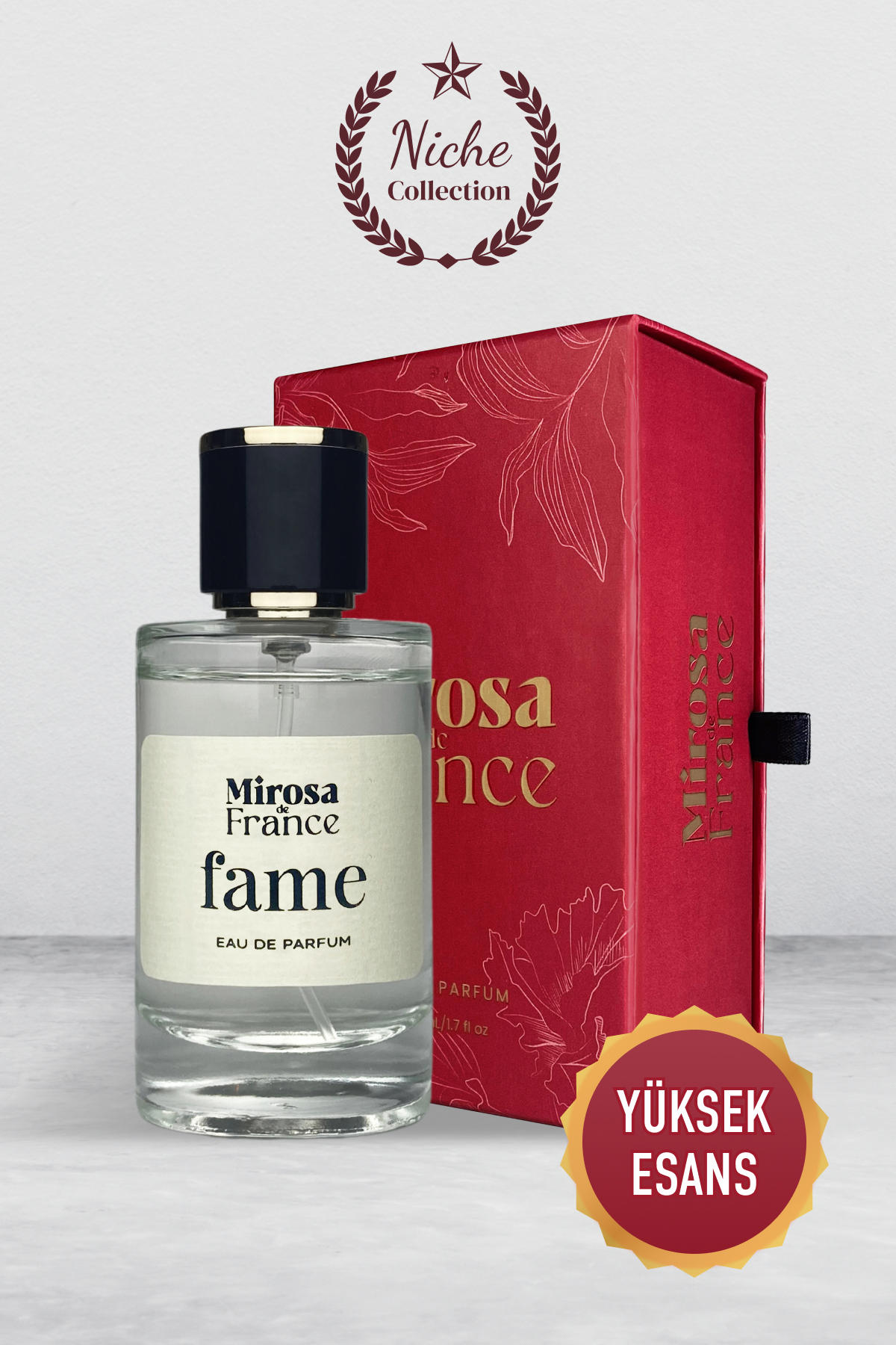 Mirosa De France Fame EDP Çiçeksi-Sandal Ağacı Kadın Parfüm 50 ml