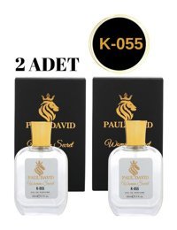 Paul David K-055 EDP Çiçeksi-Odunsu-Oryantal Kadın Parfüm 2x50 ml