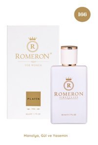 Romeron 166 Platin EDP Çiçeksi-Meyveli-Oryantal Kadın Parfüm 50 ml