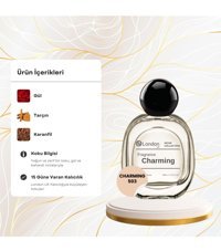 London Lr Lady Charming EDT Amber-Çiçeksi-Meyveli Kadın Parfüm 50 ml
