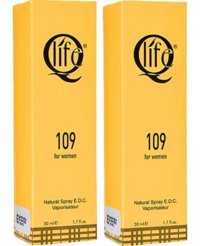 Q Life No:109 EDC Çiçeksi-Fresh-Odunsu Kadın Parfüm 2x50 ml