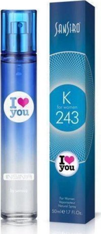 Sansiro K-243 EDT Çiçeksi-Fresh-Meyveli Kadın Parfüm 50 ml