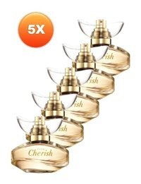 Avon Cherish EDP Çiçeksi-Fresh-Meyveli Kadın Parfüm 5x50 ml