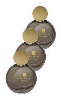 Avon Far Away Glamour EDP Çiçeksi-Meyveli-Oryantal Kadın Parfüm 3x50 ml