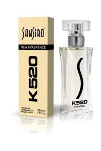 Sansiro K520 EDP Amber-Greyfurt-Kakule Kadın Parfüm 50 ml
