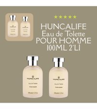 Huncalife Pour Homme EDT Amber-Odunsu-Turunçgil Kadın Parfüm 2x100 ml