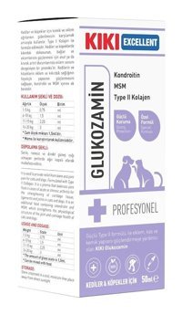 Kiki Excellent Kemik Eklem Tüy Sağlığı İçin 50 ml Sıvı Köpek Vitamini