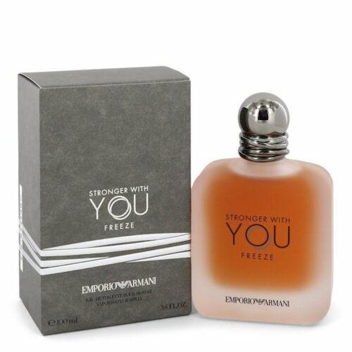 Emporio Armani Stronger With You Freeze EDT Baharatlı-Çiçeksi-Odunsu Erkek Parfüm 100 ml