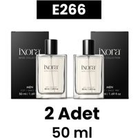 İxora E266 Hector EDP Amber-Fresh-Odunsu Erkek Parfüm 2x50 ml