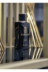 Romeron 301 Platin Afrodizyak Etkili EDP Amber-Odunsu-Oryantal Erkek Parfüm 50 ml