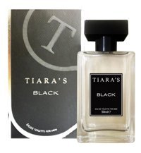Tiaras Black EDT Bergamot-Fresh-Oryantal Erkek Parfüm 50 ml