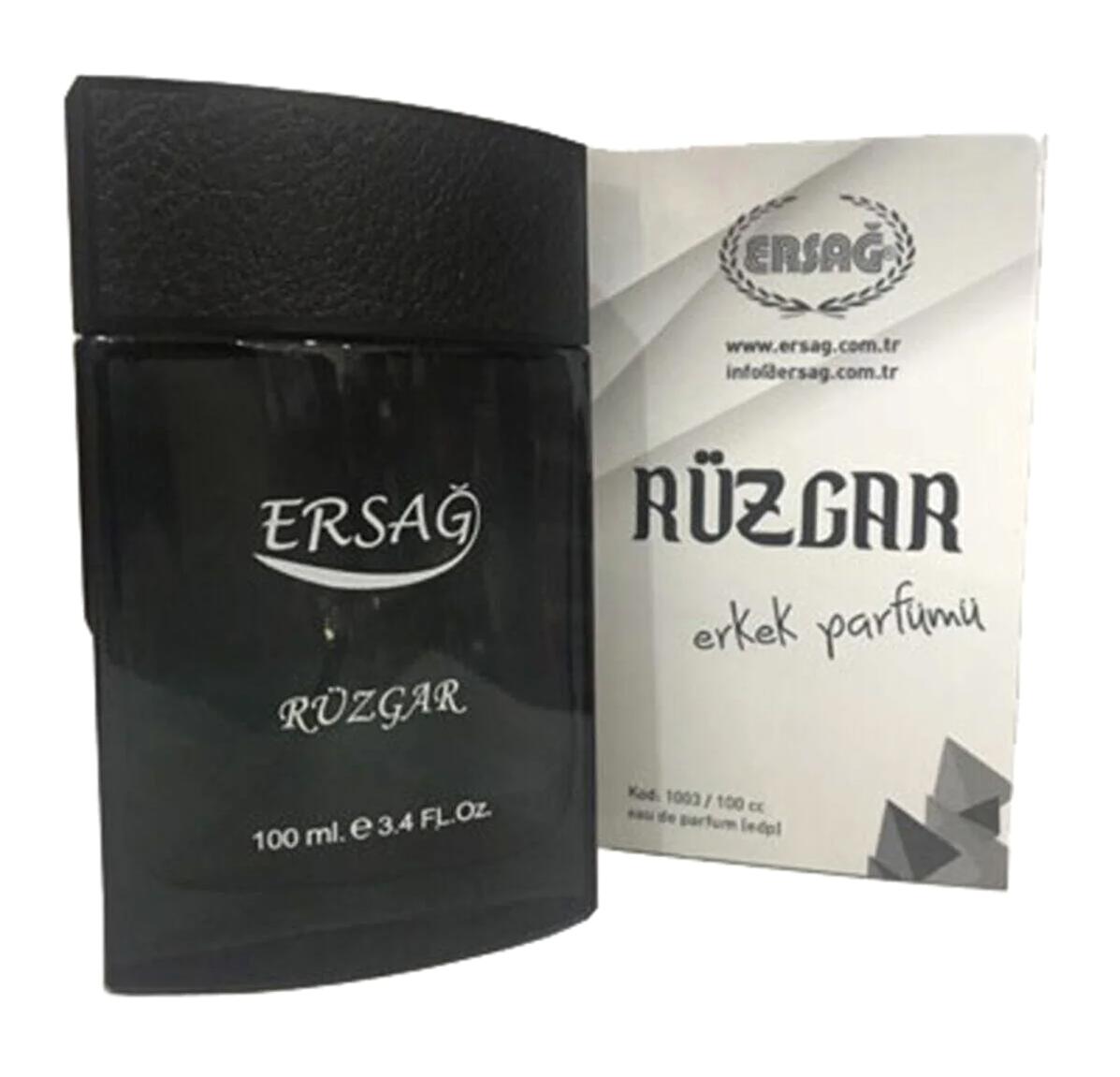 Ersağ Rüzgar EDP Amber-Lavanta-Yeşilelma Erkek Parfüm 100 ml