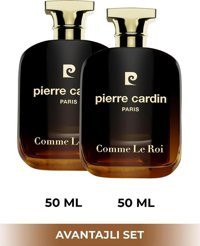 Pierre Cardin Comme Le Roi EDP Bergamot-Odunsu-Sandal Ağacı Erkek Parfüm 2x50 ml