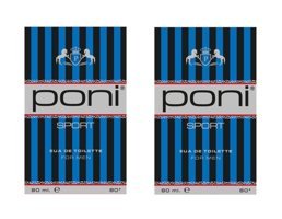 Poni Sport EDT Deri-Fresh-Odunsu Erkek Parfüm 2x90 ml