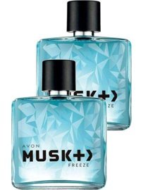 Avon Musk Freeze EDT Baharatlı-Fresh-Meyveli Erkek Parfüm 2x75 ml