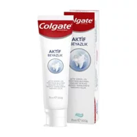 Colgate Aktif Beyazlık Naneli Florürlü Diş Macunu 75 ml