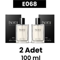 İxora E068 Silver EDP Baharatlı-Odunsu-Oryantal Erkek Parfüm 100 ml