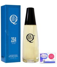 Qlife No:264 Eros EDC Baharatlı-Meyveli-Odunsu Erkek Parfüm 50 ml