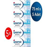 İpana 3D White Diş Minesi Bakımı Naneli Florürlü Diş Macunu 5x75 ml