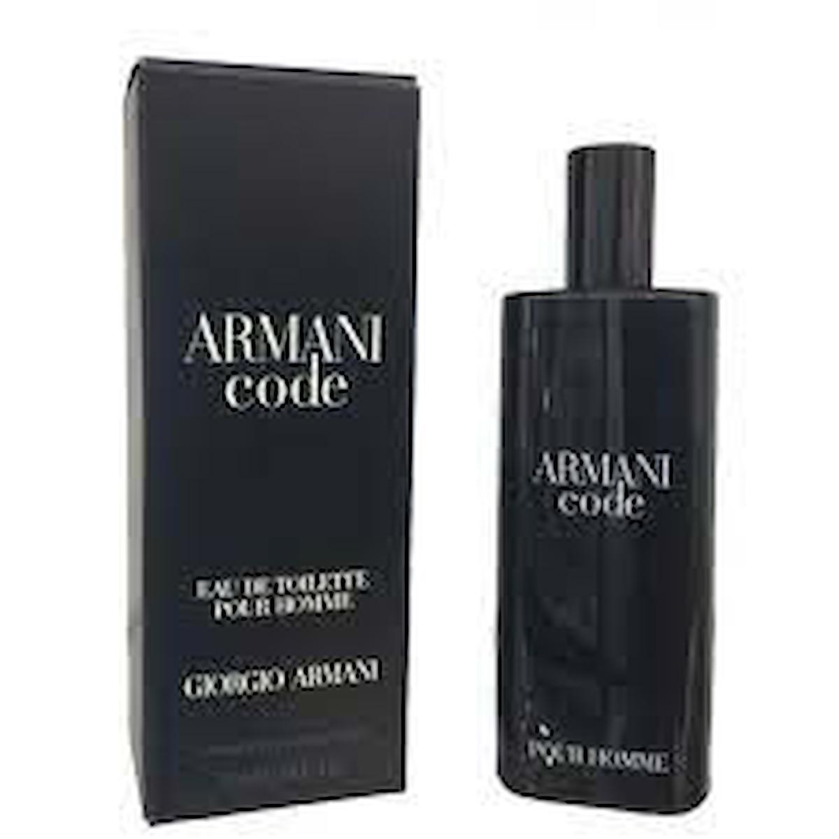 Giorgio Armani Code EDT Bergamot-Çiçeksi-Odunsu Erkek Parfüm 15 ml