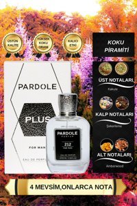 Pardole E-212 EDP Fresh-Odunsu-Sandal Ağacı Erkek Parfüm 50 ml